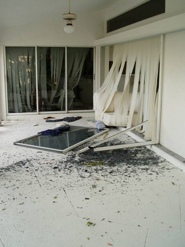 Hurricane Retrofit Guide Openings, How To Protect Sliding Glass Door During Hurricane